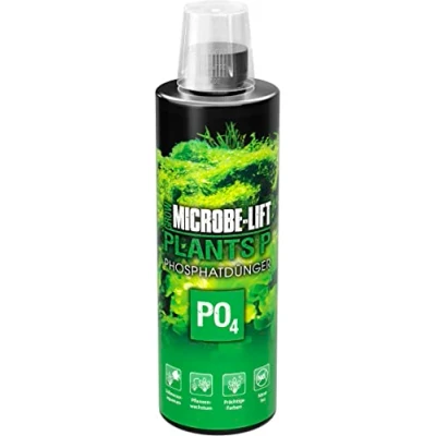 Imagen de MICROBE LIFT Plants P 473 ml Abono fosfatado altamente eficaz para un crecimiento exuberante de las plantas en acuarios agua dulce, sin nitratos, ideal el aquascaping.