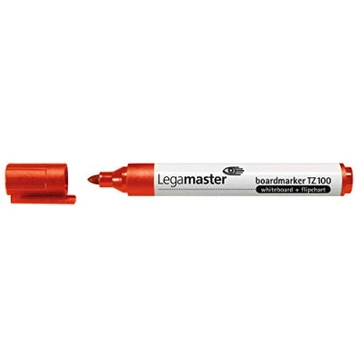 Imagen de Legamaster 7 110502 Pack de 10 rotuladores fácil borrado, color rojo