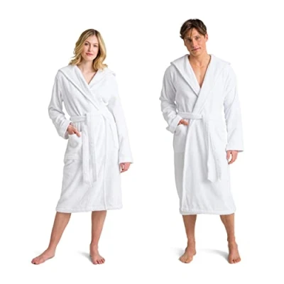Imagen de Möve 270790661001_XL Albornoz con Capucha (Talla XL), Color Blanco