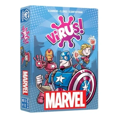 Imagen de Tranjis Games Virus Marvel Juego de Cartas Super Héroes 2 a 5 Jugadores Edad Mínima 8 años Idioma Español