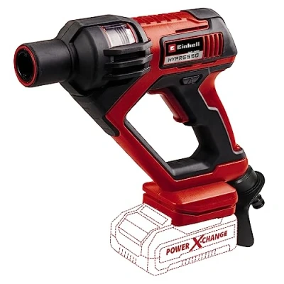 Imagen de Einhell Pistola limpiadora a presión con batería HYPRESSO 18/24 Li Solo Power X Change (18 V, 24 Bar, para Limpieza y riego móviles, 240 L/h, Incl. Accesorios, sin batería)