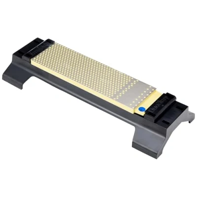Imagen de DMT WM8CX WB Piedra de banco gruesa y extra Duo Sharp Plus con base, gris, 8 pulgadas