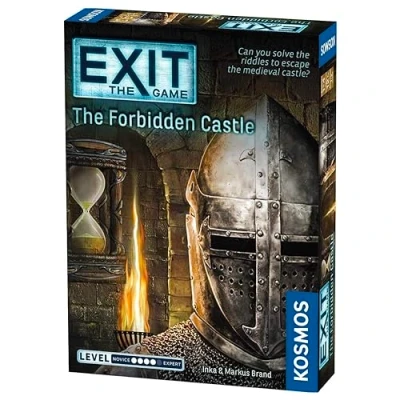Imagen de Thames &amp; Kosmos Exit: The Forbidden Castle Level: 4/5 Unique Escape Room Game 1 4 Players Puzzle Solving Strategy Board Games for Adults Kids, Ages 12+ 692872