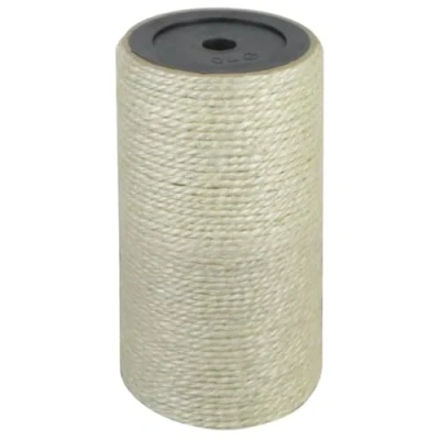 Imagen de vidaXL Poste Rascador para Gatos 8x15cm 10mm Beige Accesorios Mascotas