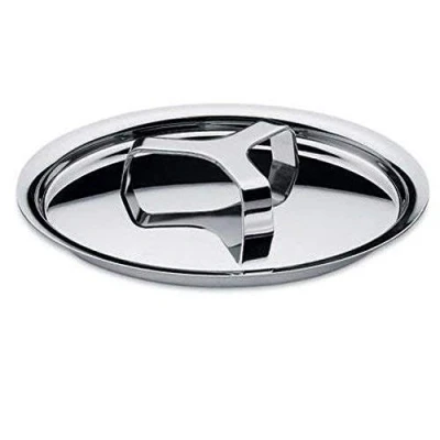 Imagen de Alessi Tapa ollas y sartenes, Acero Inoxidable, Plateado, 16 cm