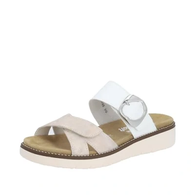 Imagen de Remonte D2048, Sandalia Mujer, Oro Rosa, Blanco 90, 40 EU