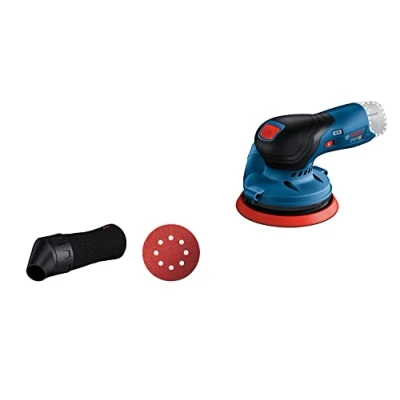 Imagen de Bosch Professional 12V System GEX 125 Lijadora excéntrica a batería (Brushless, Ø plato mm, bolsa para polvo, sin batería, en caja)