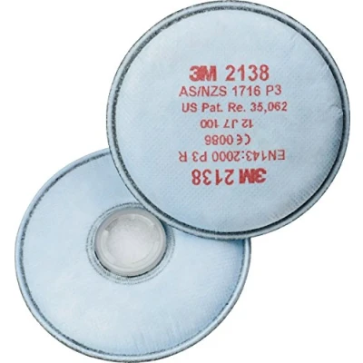 Imagen de 3M 7000029735 Filtro de Particulas, 10 Pares 2 Piezas, Azul