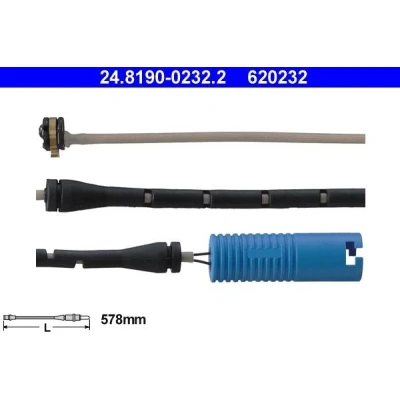 Imagen de ATE 24.8190 0232.2 Sensor de Desgaste Pastillas Frenos BMW: 7
