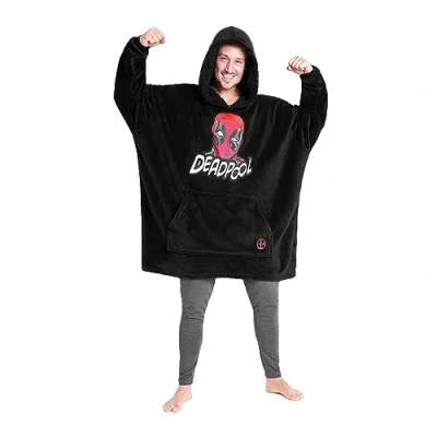 Imagen de Marvel Sudadera Oversize Hombre Avengers de Los Vengadores Batamanta (Negro/Rojo)