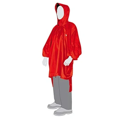Imagen de Tatonka Regenschutz Poncho 1 , Color Rojo, Talla S