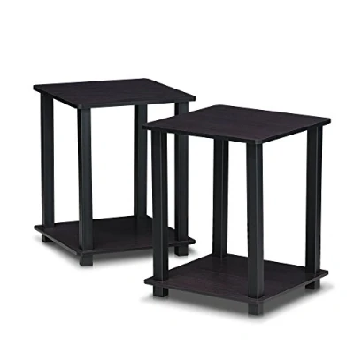 Imagen de Furinno Simplistic Mesa Auxiliar, Nogal Oscuro, Talla única