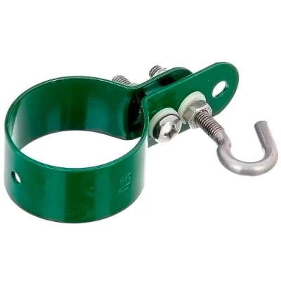 Imagen de GAH Alberts 655624 Abrazadera para barra de tensión trenzada, galvanizada, verde, diámetro 50 mm