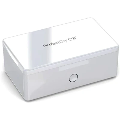 Imagen de Audinell PerfectDry Q.R. caja de secado electrónico para audífonos Rápido 45 min Con ventilador Deshumidificador y del audífono Elimina el sudor