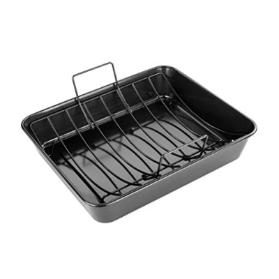 Imagen de Tala Bandeja para Hornear, línea Performance, de Marca, Acero, Negro, Extra Large with Rack