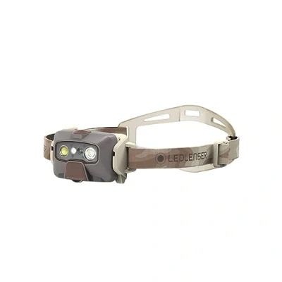 Imagen de Ledlenser HF6R Signature Linterna frontal recargable LED 1000 lúmenes de aventura con iluminación RGB para exteriores impermeable IP68