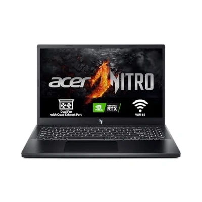 Imagen de Acer Nitro ANV15 51 51M7 Ordenador Portátil Gaming 15.6&quot; Full HD IPS 144Hz (Intel Core i5 13420H, 16GB RAM, 512GB SSD, NVIDIA GeForce RTX 4050, Sin Sistema Operativo) Negro Teclado QWERTY Español