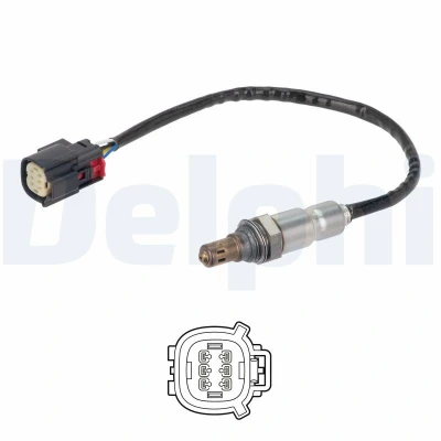 Imagen de DELPHI ES21414 12B1 Sonda lambda de banda ancha, térmico FORD: FOCUS 3, 3 Turnier, KUGA 2