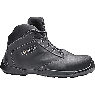 Imagen de BASE, Hockey, bota de seguridad, Record, color negro y gris, S3 SRC, talla 42