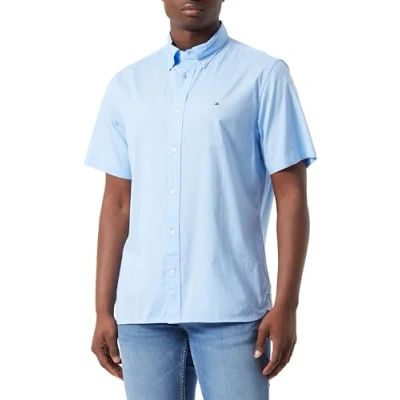 Imagen de Tommy Hilfiger FLEX Camisa, Hombre, Talla: Small, Vessel blue