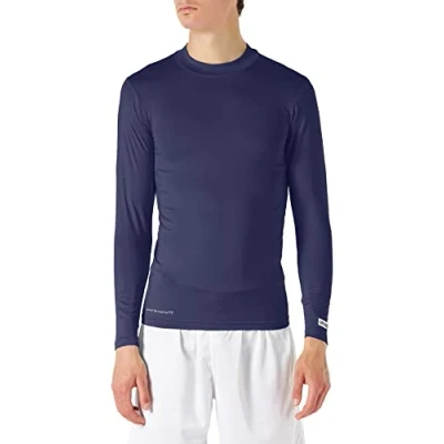 Imagen de Uhlsport Distinction Colors Baselayer Camiseta De Entrenamiento, Hombre, Azul Marino, L