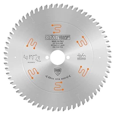 Imagen de CMT ORANGE TOOLS 276.165.56H Hoja circular para ALLUM. HW 165x1.8/1.2x20(+15.88) Z56 TCG NEG