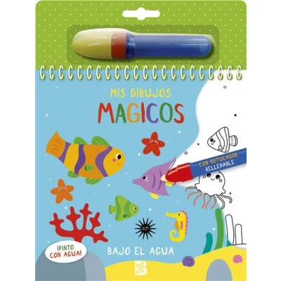 Imagen de PINTO CON AGUA BAJO EL (MIS DIBUJOS MÁGICOS AGUA)