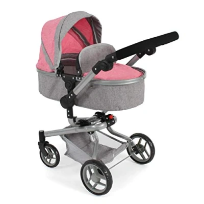Imagen de Bayer Chic 2000 Carrito para muñecas Yolo color rosa. (593 86), de 4 a 8 años.