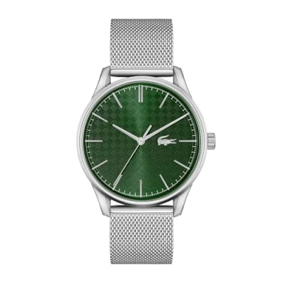 Imagen de Lacoste Vienna Reloj silvercoloured/green, Hombre, Talla: One Size, Silver coloured/green