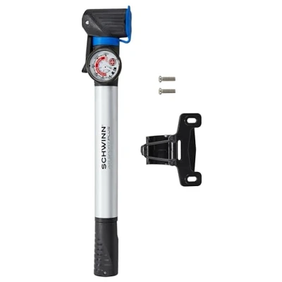 Imagen de Schwinn SW78970A 5UK Bomba para bicicleta, plata, tamaño único