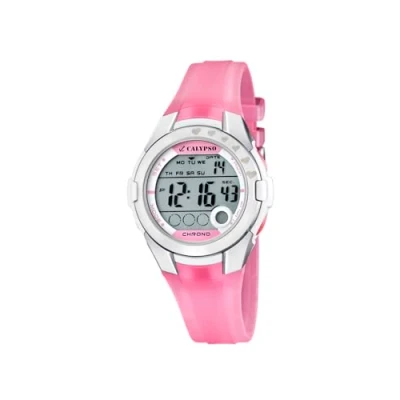 Imagen de Calypso K5571/2 Reloj para niños de cuarzo, correa plástico color rosa