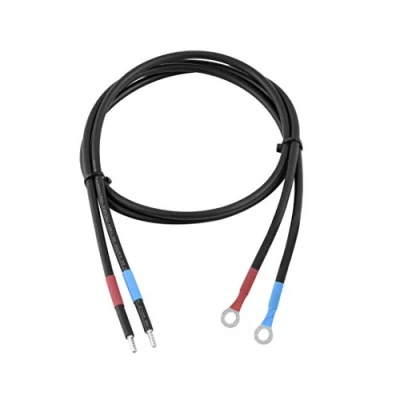 Imagen de Enjoyolar 6mm² cable de batería controlador carga solar y con ojales M8 (universal M8)