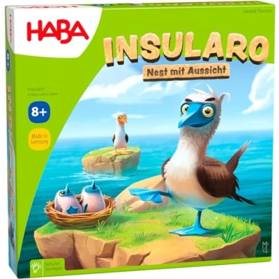 Imagen de HABA Insularo 2010903001 Juego de Estrategia Animal para Toda la Familia Jugable a Partir 8 años Mesa 2 5 Jugadores Duración del Juego: 20 Minutos