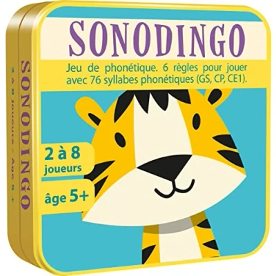 Imagen de Aritma SonoDingo Juegos de cartas, sonidos silabbles 5 años
