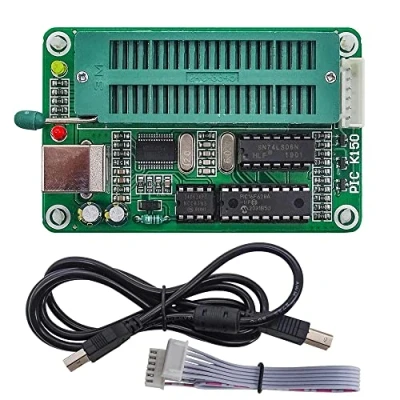 Imagen de Fasizi K150 ICSP PIC Programación automática USB con microcontrolador programador + cable
