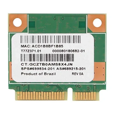 Imagen de Tarjeta de Red inalámbrica, RT3290 Mini PCI E Port WiFi 150Mbps Alta Velocidad Bluetooth