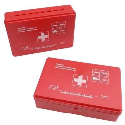 Imagen de CARCOMMERCE 80203 Kit de primeros auxilios para coche con maleta