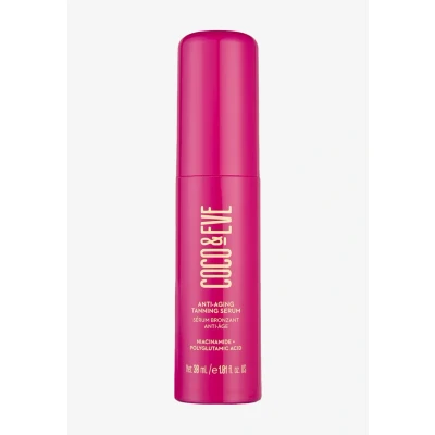 Imagen de Bronceador facial antiedad Coco &amp; Eve con ingredientes activos que da un brillo hidratante en forma gradual. Autogenerador natural, niacinamida y antioxidantes para una piel radiante (30 ml).