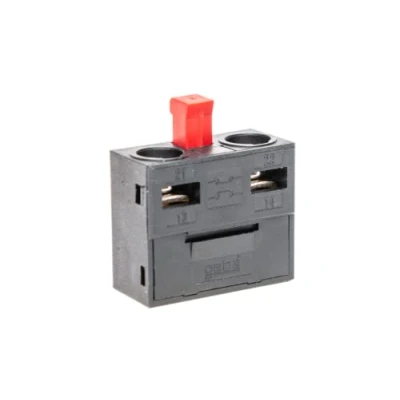 Imagen de Mikro Schalteinsatz geba M 1T/1Ö Öffner schwarz/rot