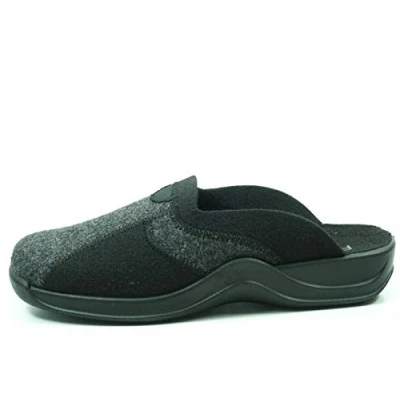 Imagen de Rohde Vaasa 2743 Pantuflas de Tela para Hombre, Talla:43 EU, Color:Gris