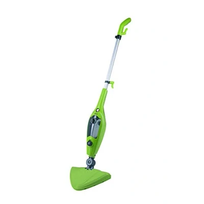 Imagen de WeGeek, escoba limpiadora a vapor 0.42L 1500W Verde, Color blanco limpiador Vaporeta (Escoba vapor, 0,42 L, 5 m, RoHS, Blanco, 1500 W)