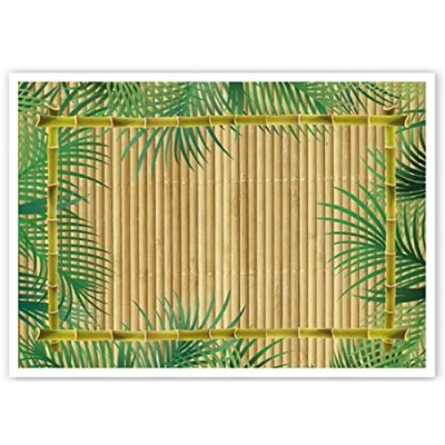 Imagen de García de Pou 500 Unidades 155.70 Mantelines Individuales Papel Palms, 70 G/M2, 31 x 43 cm, Multicolor