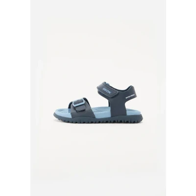 Imagen de Geox Fusbetto Unisex Sandalias para niños, Talla: 32, Navy/sky Zapatos