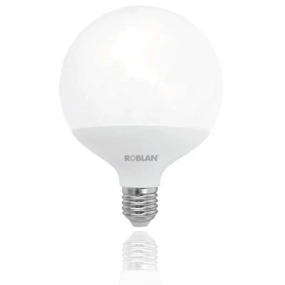 Imagen de Roblan LEDGLOB18 Bombilla E27, 18 W, Blanco