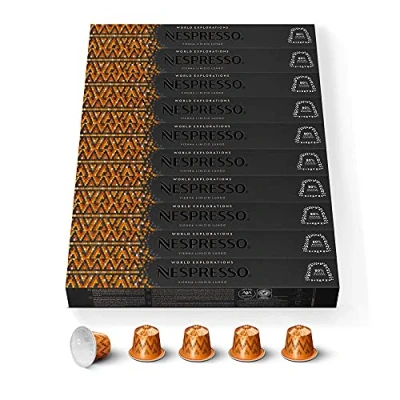 Imagen de NESPRESSO Original Vienna Lungo, tostado medio, compatible con cafeteras originales, juego de 100 cápsulas café