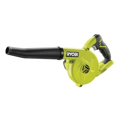Imagen de RYOBI Soplador Eléctrico a Batería 18V One+ 200km/h MAX., 3 Caudales Control de Velocidad Variable, Mango GripZone (sin Batería) Uso Limpieza Talleres, Superficies Pequeñas R18TB 0