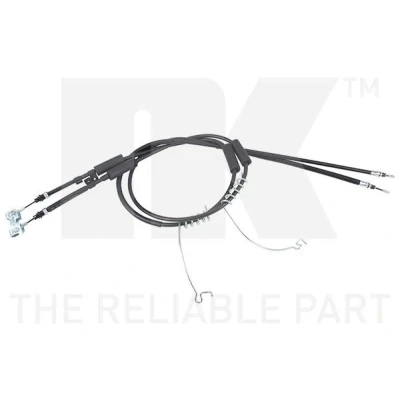 Imagen de NK 9025121 Cable de Freno Mano 1792/1582x2 Tambor FORD: Tourneo Connect, Transit Connect Mk1 Furgón