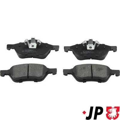 Imagen de JP GROUP 4363602810 Juego de pastillas freno Eje delantero excl. contacto avisador desgaste RENAULT: MEGANE 2, CLIO 3, SCENIC 2