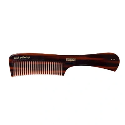 Imagen de Uppercut Deluxe Peine de Estilismo CT9, Mango Plano y Dientes Largos para un Control Estilo Óptimo, Ideal Peinar Estilos Cabello Medio a Largo