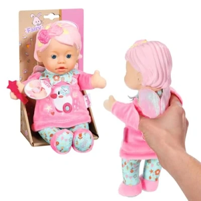 Imagen de BABY born Fairy para Bebés 834695, Muñeca Marioneta de 26cm tela suave y Cabeza Vinilo, Totalmente Lavable a Mano, Adecuada Recién Nacidos